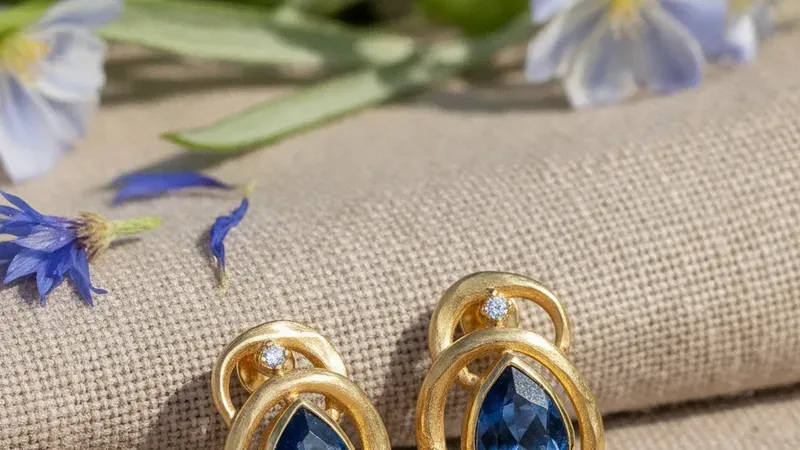 Boucle d'oreille saphir et or : guide pour bien choisir
